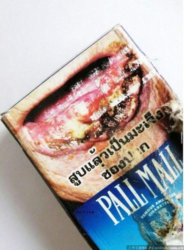 泰国买外烟，泰国的烟怎么那么吓人