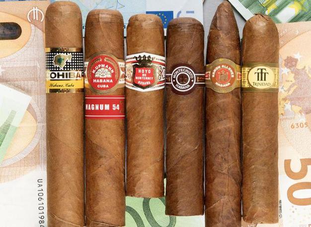 古巴雪茄价格对比，古巴雪茄多少钱一盒百度知道